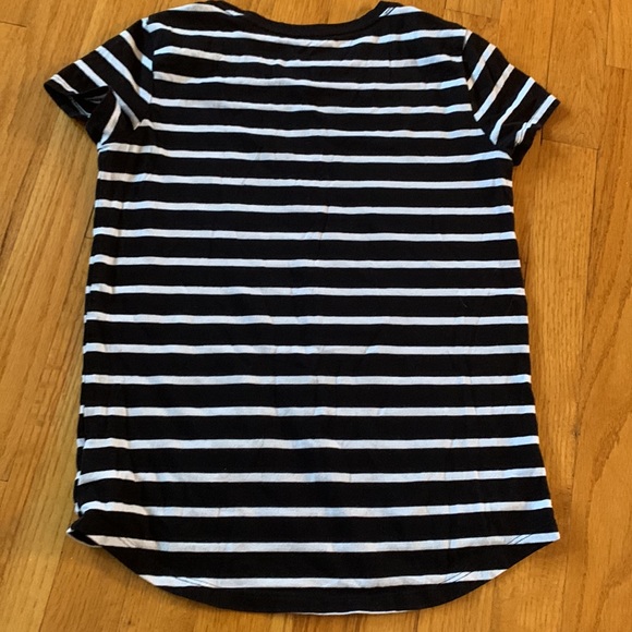 Old Navy Softest Tee youth Large Black/White - Picture 5 of 5